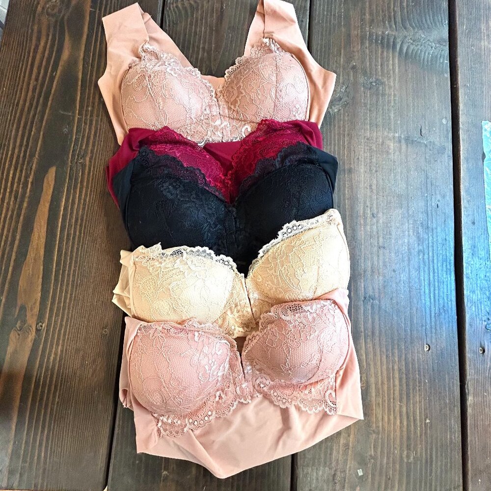 Five bras